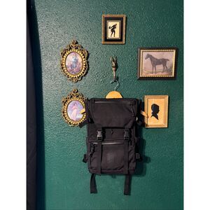 TOPO DESIGNS ROVER PACK TECH Black Backpack Zip Top LAPTOP